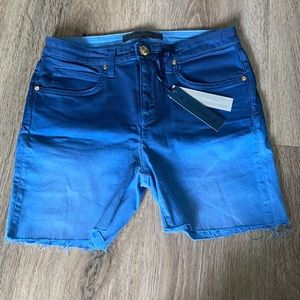 Juicy Couture Skinny Blue Shorts Size 25